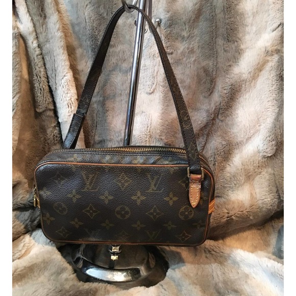 Louis Vuitton Brown Monogram vintage Clutch - Picture 4 of 12